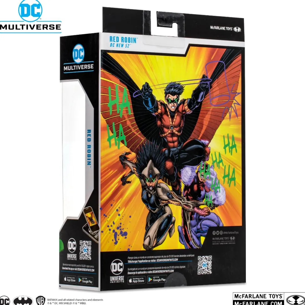 Teen Titans - Red Robin (The New 52) Jokerized DC Multiverse Gold Label 7" Scale Action Figure