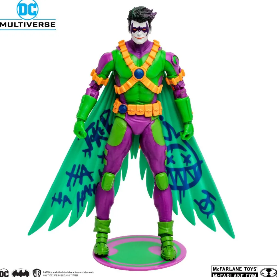 Teen Titans - Red Robin (The New 52) Jokerized DC Multiverse Gold Label 7" Scale Action Figure