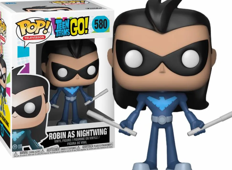 Teen Titans Go! - Robin as Nightwing Pop! Vinyl Figure