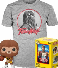 Teen Wolf - Scott Howard Flocked Pop! Vinyl Figure & T-Shirt Box Set