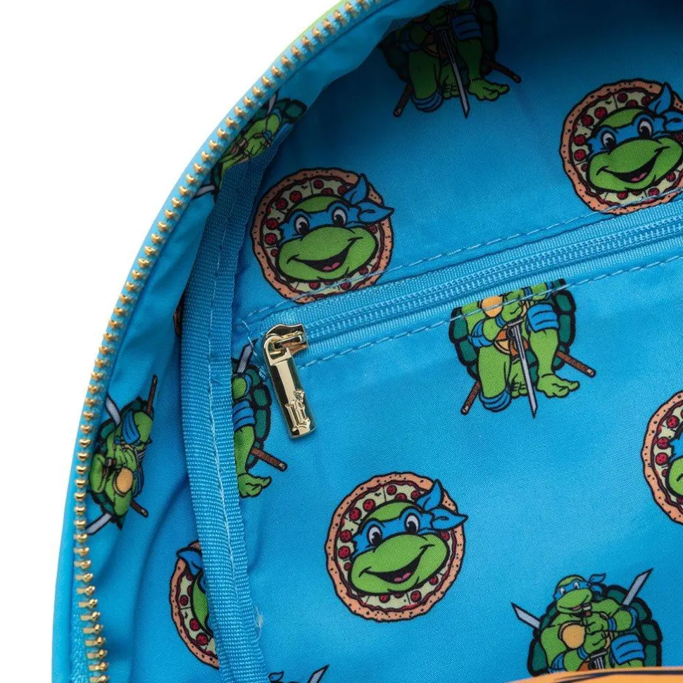 Teenage Mutant Ninja Turtles - Leonardo Cosplay 10" Faux Leather Mini Backpack