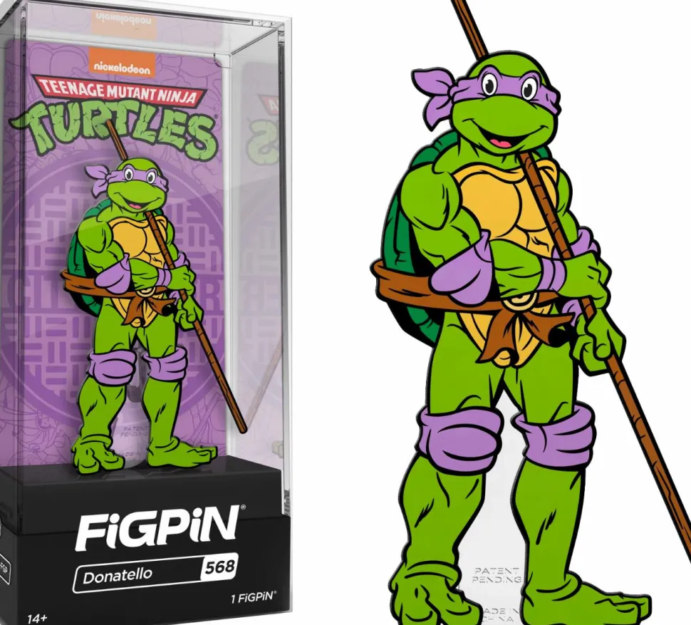 Teenage Mutant Ninja Turtles (1987) - Donatello FigPin Enamel Pin