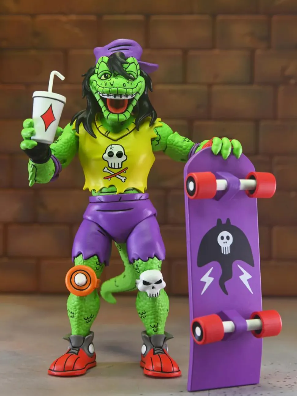 Teenage Mutant Ninja Turtles Adventures - Mondo Gecko (Archie Comics) 7" Scale Action Figure