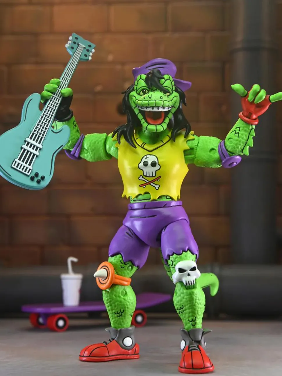 Teenage Mutant Ninja Turtles Adventures - Mondo Gecko (Archie Comics) 7" Scale Action Figure