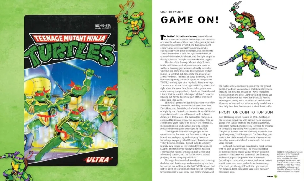 Teenage Mutant Ninja Turtles - The Ultimate Visual History: Revised and Expanded Edition Hardcover Book