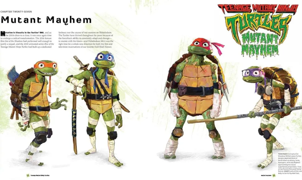 Teenage Mutant Ninja Turtles - The Ultimate Visual History: Revised and Expanded Edition Hardcover Book