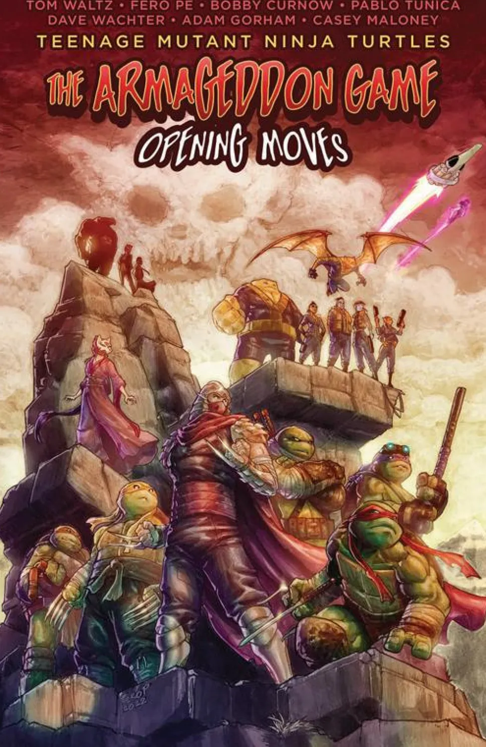 Teenage Mutant Ninja Turtles - The Armaggedon Game: Opening Moves Trade Paperback Book