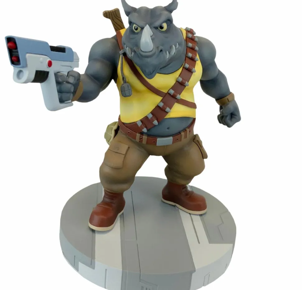 Teenage Mutant Ninja Turtles (1987) - Rocksteady 1/8 Scale PVC Statue