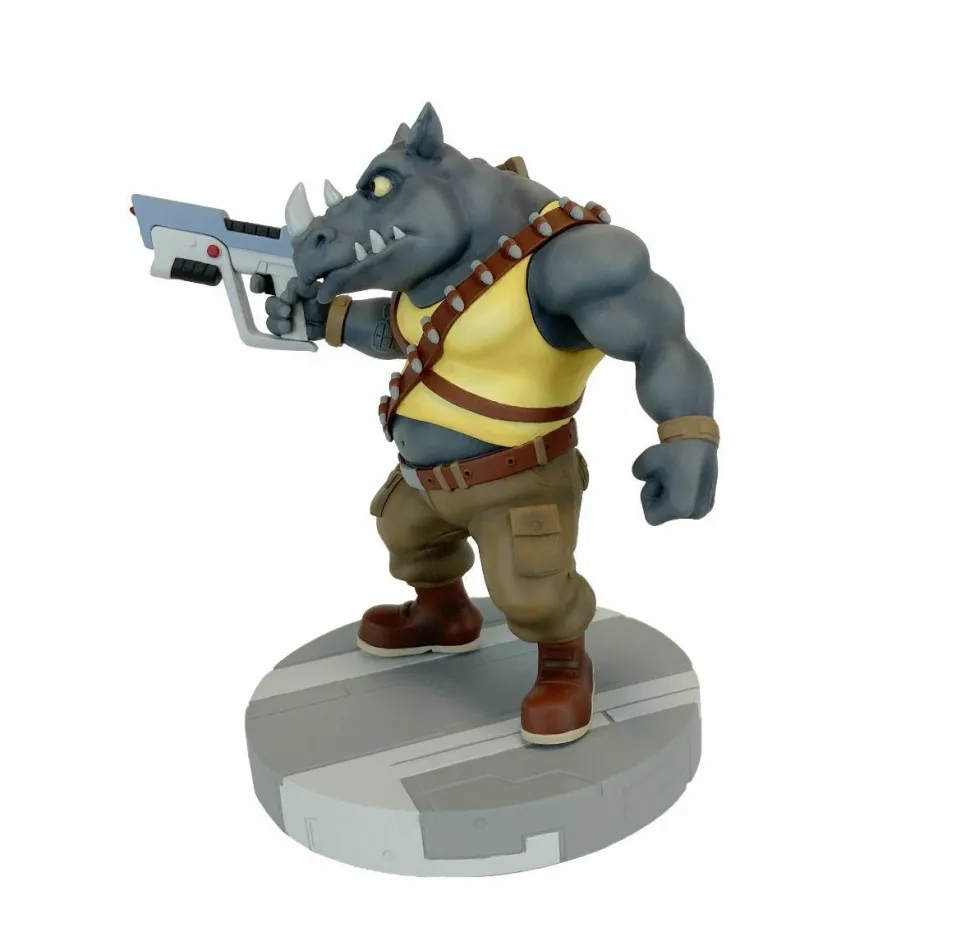 Teenage Mutant Ninja Turtles (1987) - Rocksteady 1/8 Scale PVC Statue
