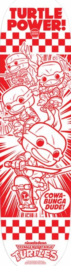 Teenage Mutant Ninja Turtles - Turtle Power! Pop! Skateboard Deck (Popcultcha Exclusive)