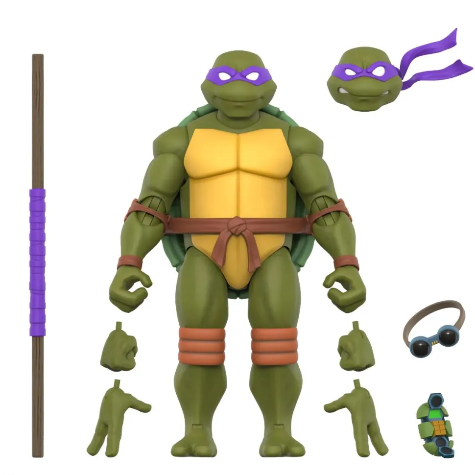 Teenage Mutant Ninja Turtles (2003) - Donatello Ultimates! 7" Scale Action Figure (Wave 12)