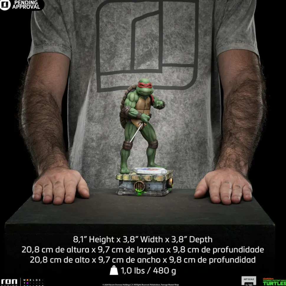 Teenage Mutant Ninja Turtles (1990) - Raphael 1/10th Scale Statue