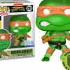 Teenage Mutant Ninja Turtles - Michelangelo (Translucent Green) Pop! Vinyl Figure in Acrylic Pop! Protector (Popcultcha Exclusive)