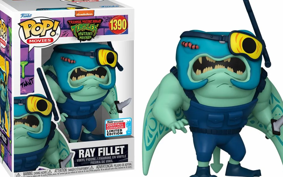 Teenage Mutant Ninja Turtles: Mutant Mayhem - Ray Fillet Pop! Vinyl Figure (2023 Fall Convention Exclusive)