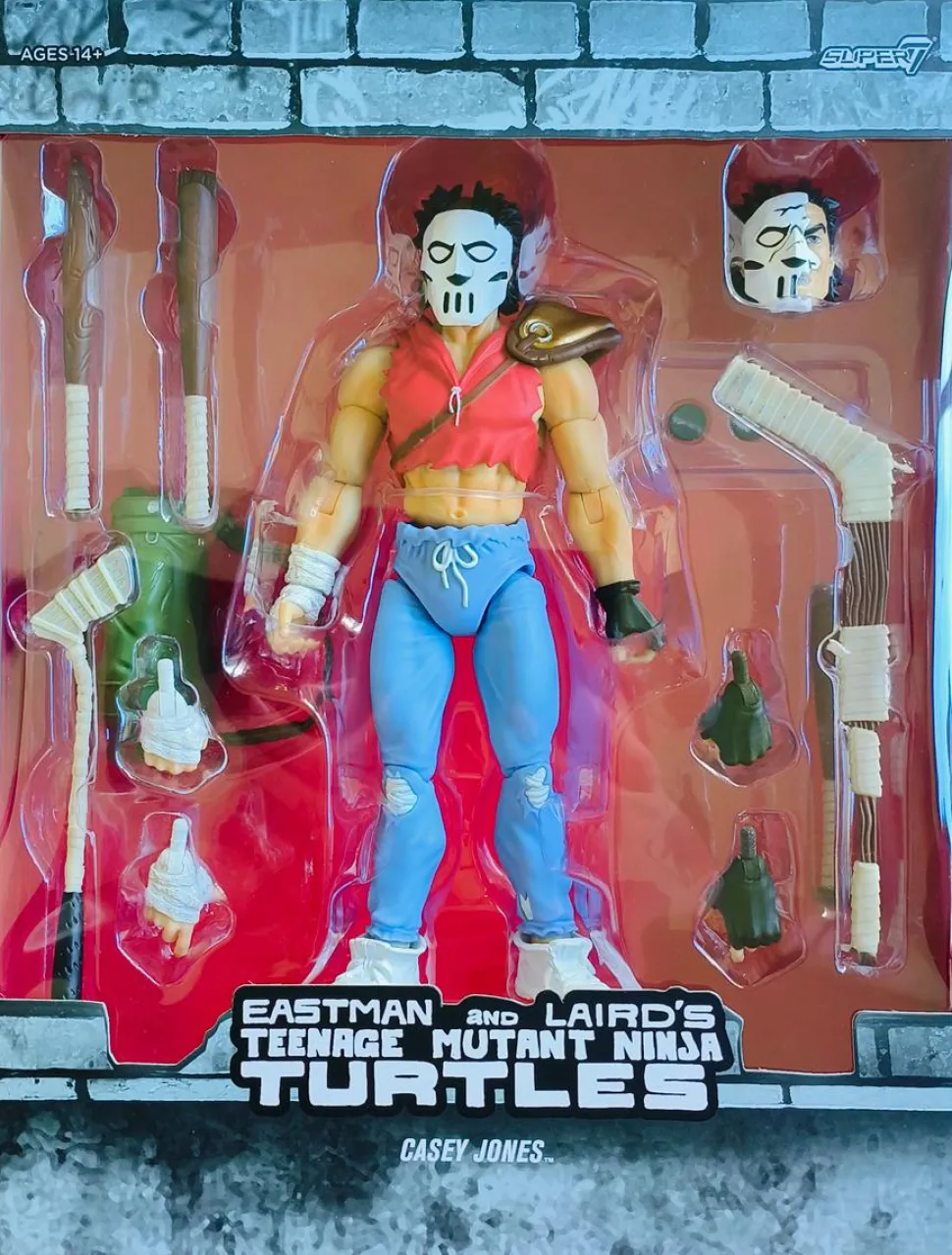 Teenage Mutant Ninja Turtles (1984) - Casey Jones (Mirage Studios) Ultimates! 7" Scale Action Figure (Wave 10)
