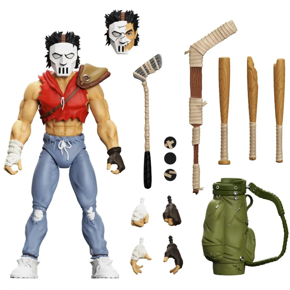 Teenage Mutant Ninja Turtles (1984) - Casey Jones (Mirage Studios) Ultimates! 7" Scale Action Figure (Wave 10)