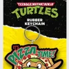 Teenage Mutant Ninja Turtles (1987) - It's Pizza Time Rubber Keychain