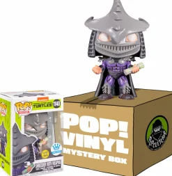 Teenage Mutant Ninja Turtles - Super Shredder with Glow Ooze Mystery Box (includes Shredder & 3 Mystery Exclusive Pop! Vinyl Figures)