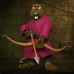 Teenage Mutant Ninja Turtles (1987) - Splinter Flocked Ultimates! 7” Scale Action Figure
