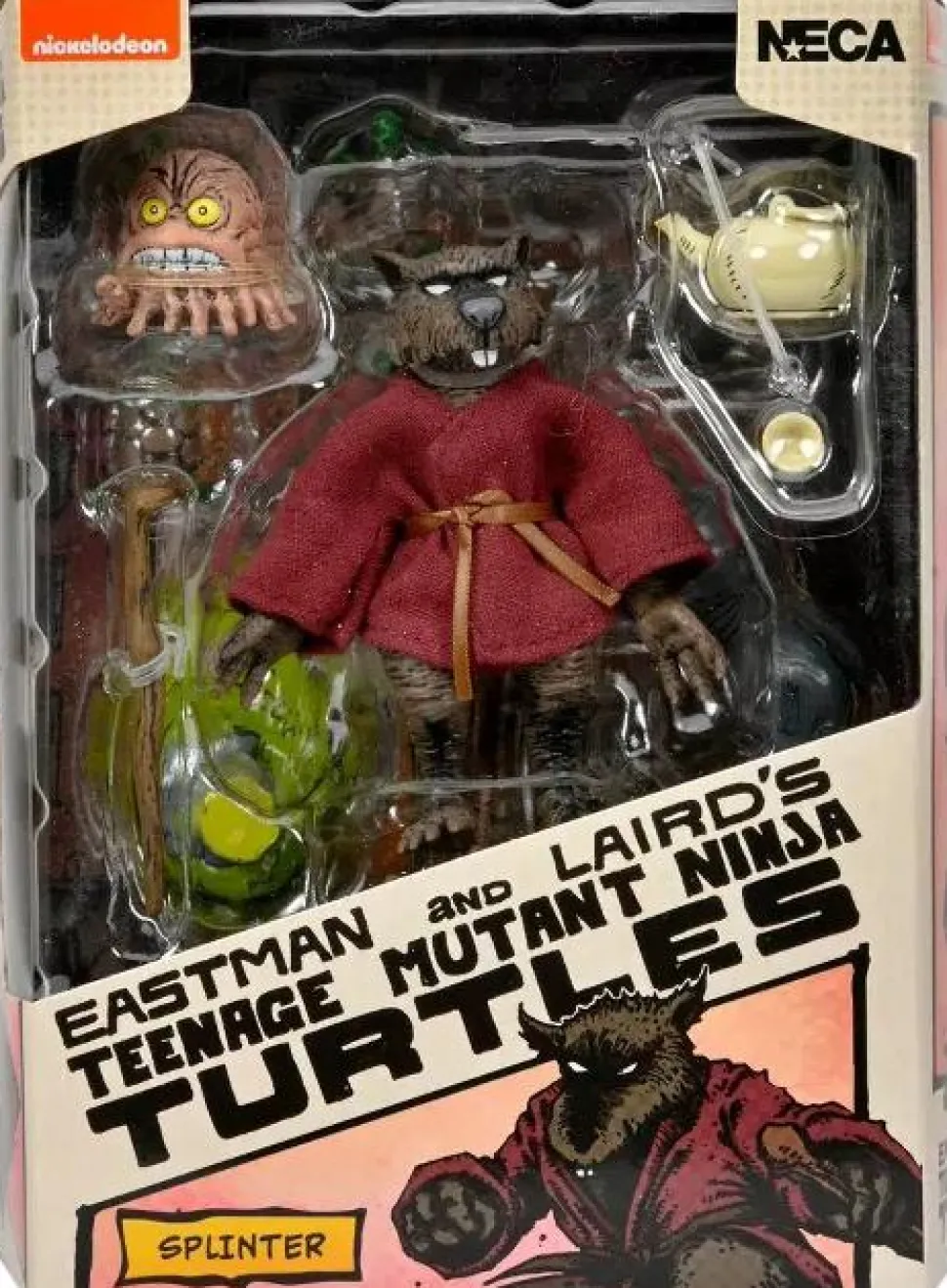 Teenage Mutant Ninja Turtles (1987) - Master Splinter (Mirage Comics) 7" Scale Action Figure