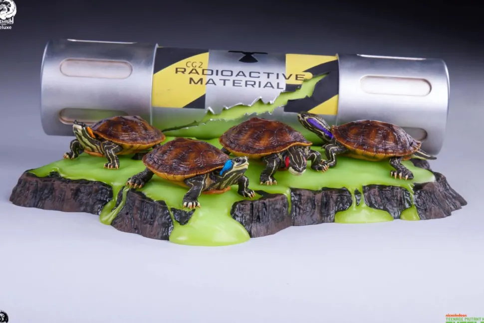 Teenage Mutant Ninja Turtles - Origins Deluxe Edition 1:1 Scale Life-Size Diorama Statue