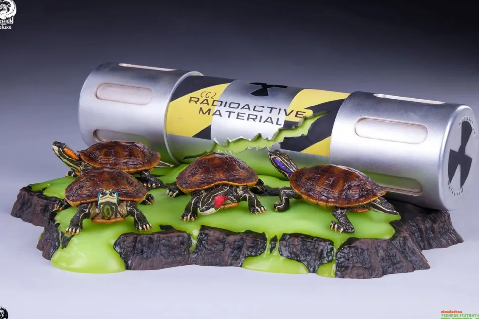 Teenage Mutant Ninja Turtles - Origins Deluxe Edition 1:1 Scale Life-Size Diorama Statue