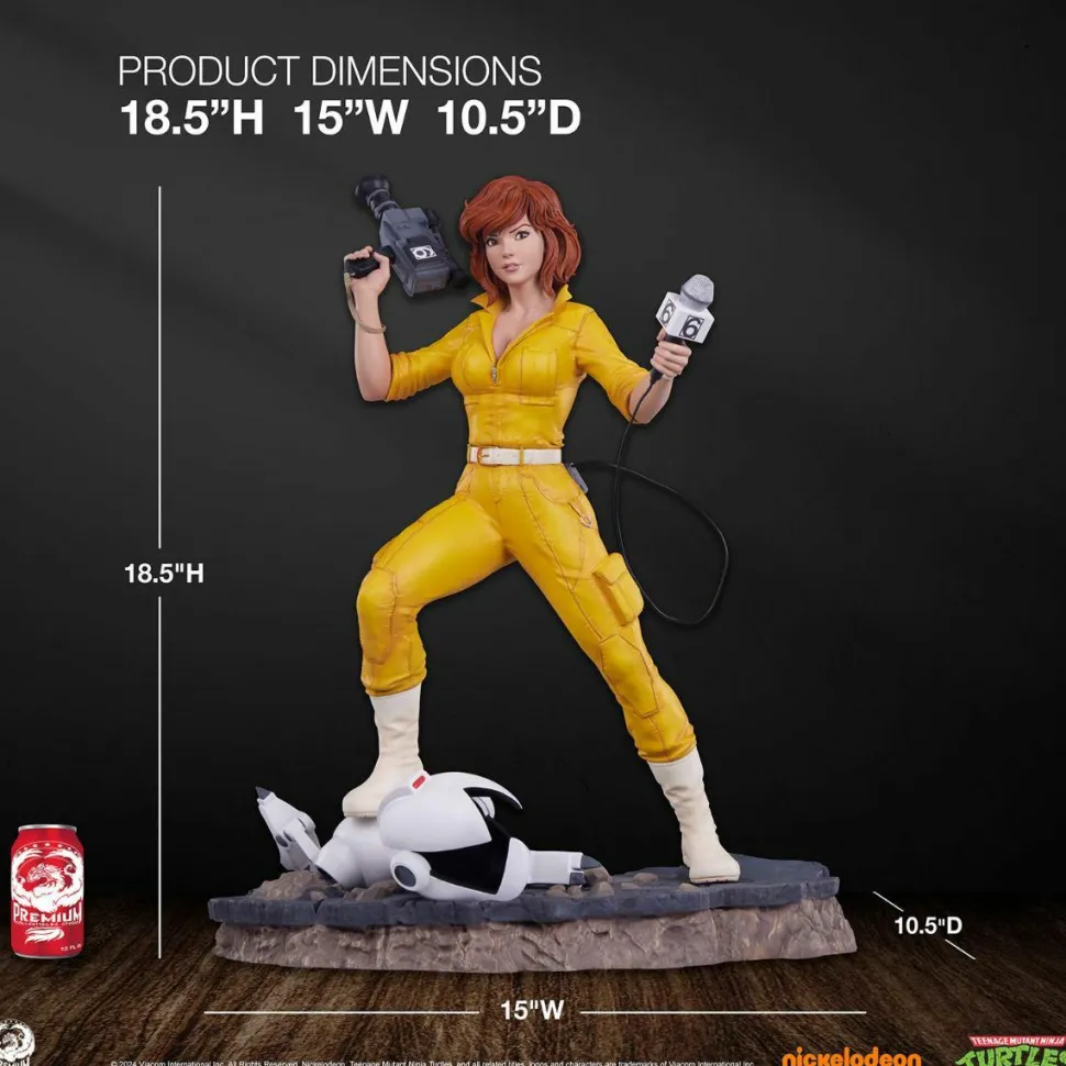 Teenage Mutant Ninja Turtles (1987) - April O'Neil 1/4 Scale Statue