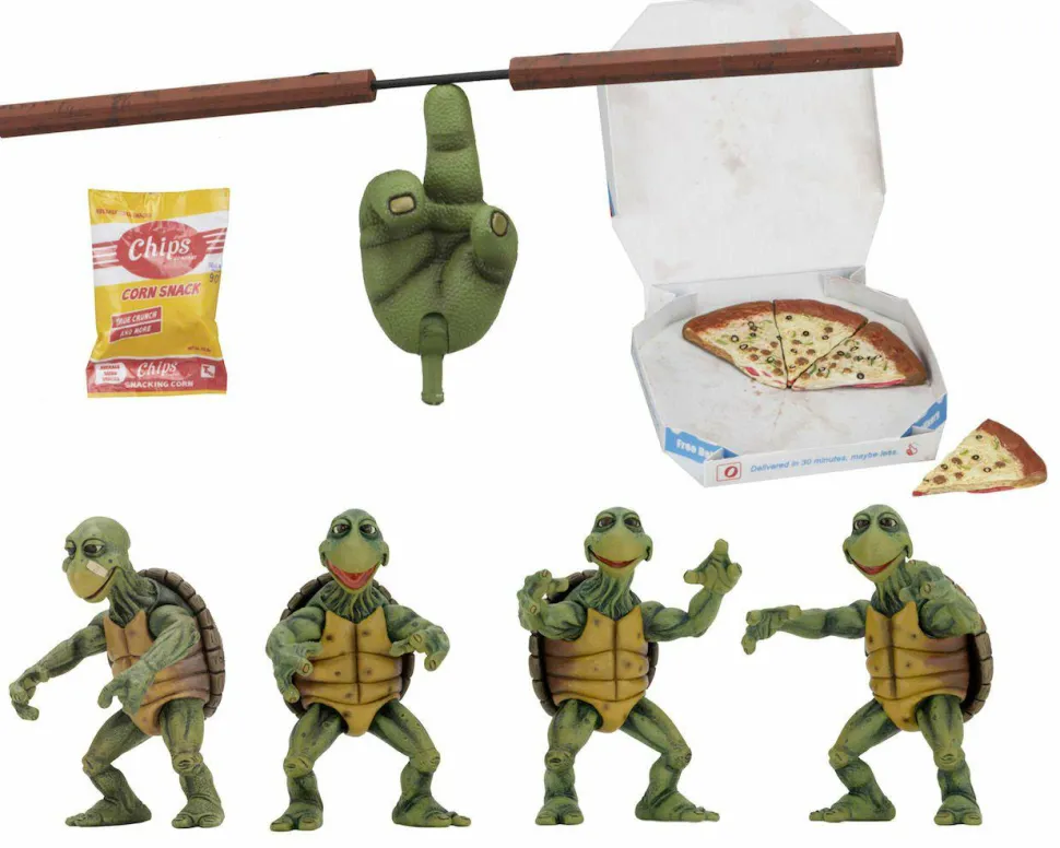 Teenage Mutant Ninja Turtles (1990) - Baby Turtles 1/4 Scale Action Figure 4-Pack