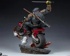 Teenage Mutant Ninja Turtles - The Last Ronin on Bike 1/4th Scale Statue