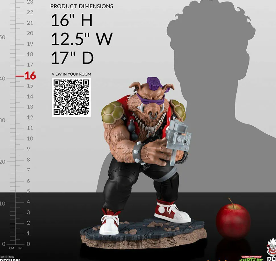 Teenage Mutant Ninja Turtles (1987) - Bebop 1/4 Scale Statue