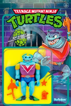 Teenage Mutant Ninja Turtles (1987) - Ray Fillet ReAction 3.75” Action Figure