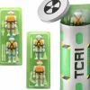 Teenage Mutant Ninja Turtles (1987) - Mutagen Ooze Canister Glow-in-the-Dark ReAction 3.75” Action Figure 4-Pack (2020 SDCC Exclusive)