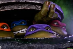 Teenage Mutant Ninja Turtles (1990) - Underground 1:1 Scale Life-Size Diorama Statue
