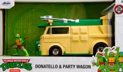 Teenage Mutant Ninja Turtles (1987) - Donatello & Party Wagon Hollywood Rides 1/24th Scale Die-Cast Vehicle Replica