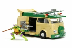 Teenage Mutant Ninja Turtles (1987) - Donatello & Party Wagon Hollywood Rides 1/24th Scale Die-Cast Vehicle Replica