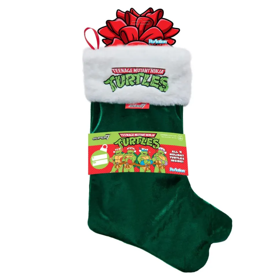 Teenage Mutant Ninja Turtles (1987) - Holiday ReAction 3.75” Action Figure Gift Pack