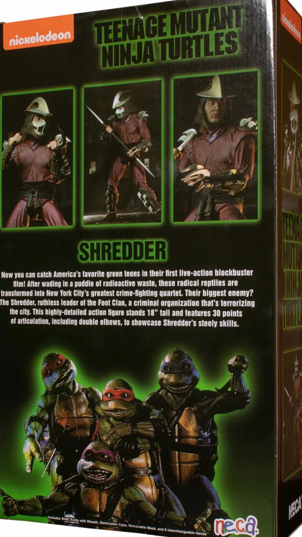 Teenage Mutant Ninja Turtles (1990) - Shredder 1/4 Scale Action Figure