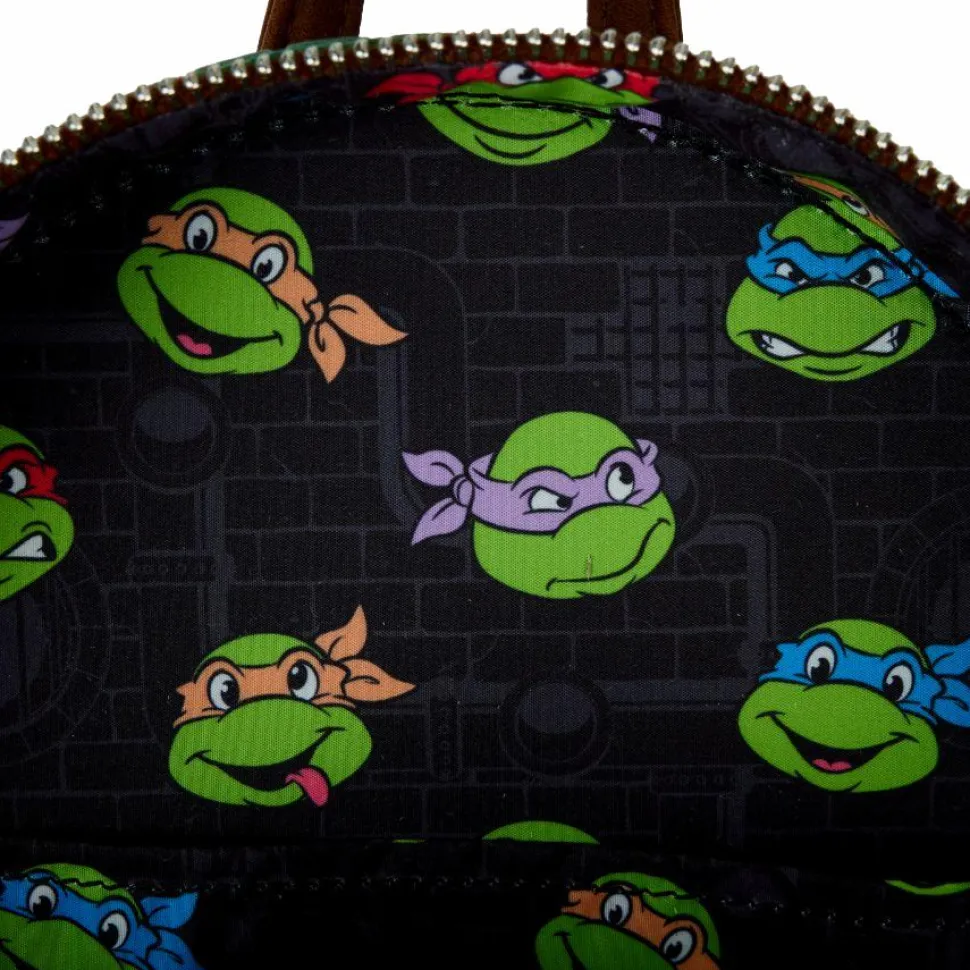 Teenage Mutant Ninja Turtles - Shell 10" Faux Leather Convertible Mini Backpack