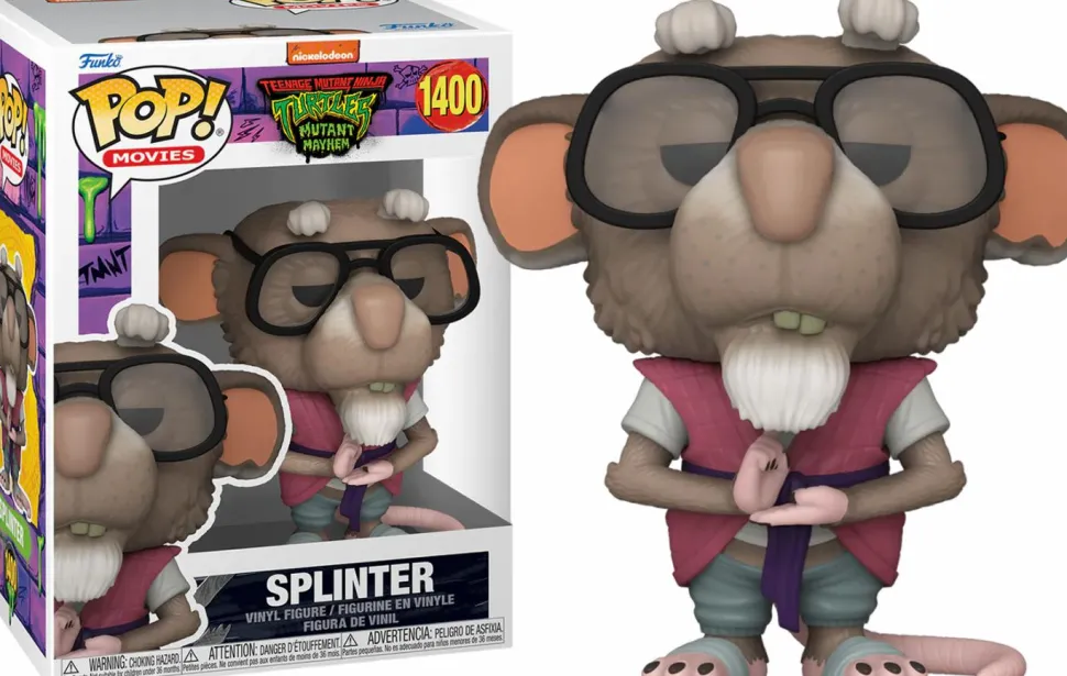 Teenage Mutant Ninja Turtles: Mutant Mayhem - Splinter Pop! Vinyl Figure
