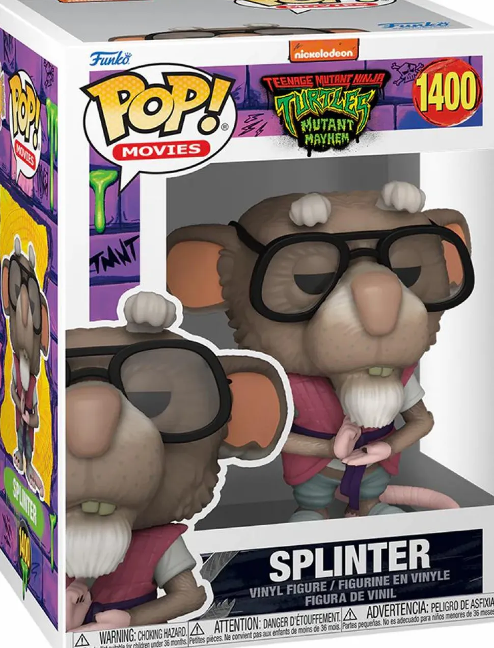 Teenage Mutant Ninja Turtles: Mutant Mayhem - Splinter Pop! Vinyl Figure