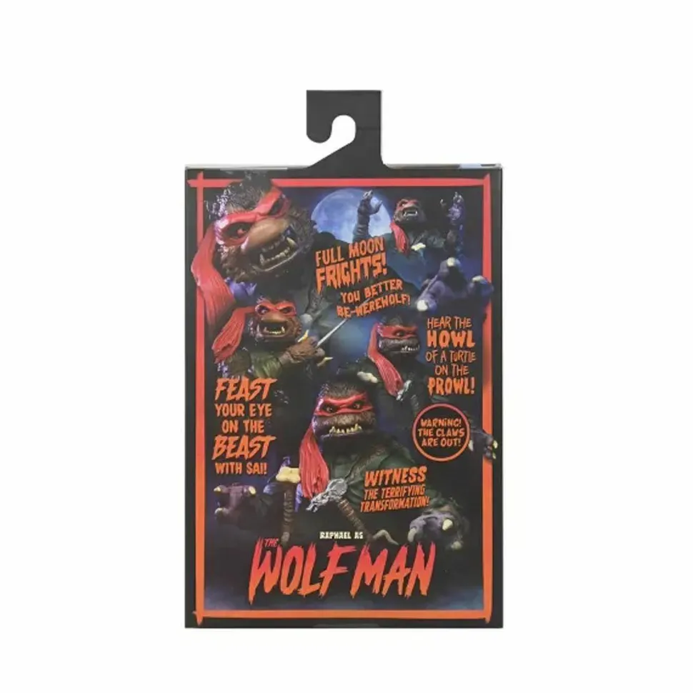 Teenage Mutant Ninja Turtles x Universal Monsters - Raphael as The Wolfman Figure Ultimate 7" Scale Action Figure