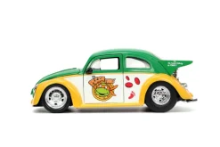 Teenage Mutant Ninja Turtles (1987) - Michelangelo & 1959 Volkswagen Drag Beetle Hollywood Rides 1/24th Scale Die-Cast Vehicle Replica