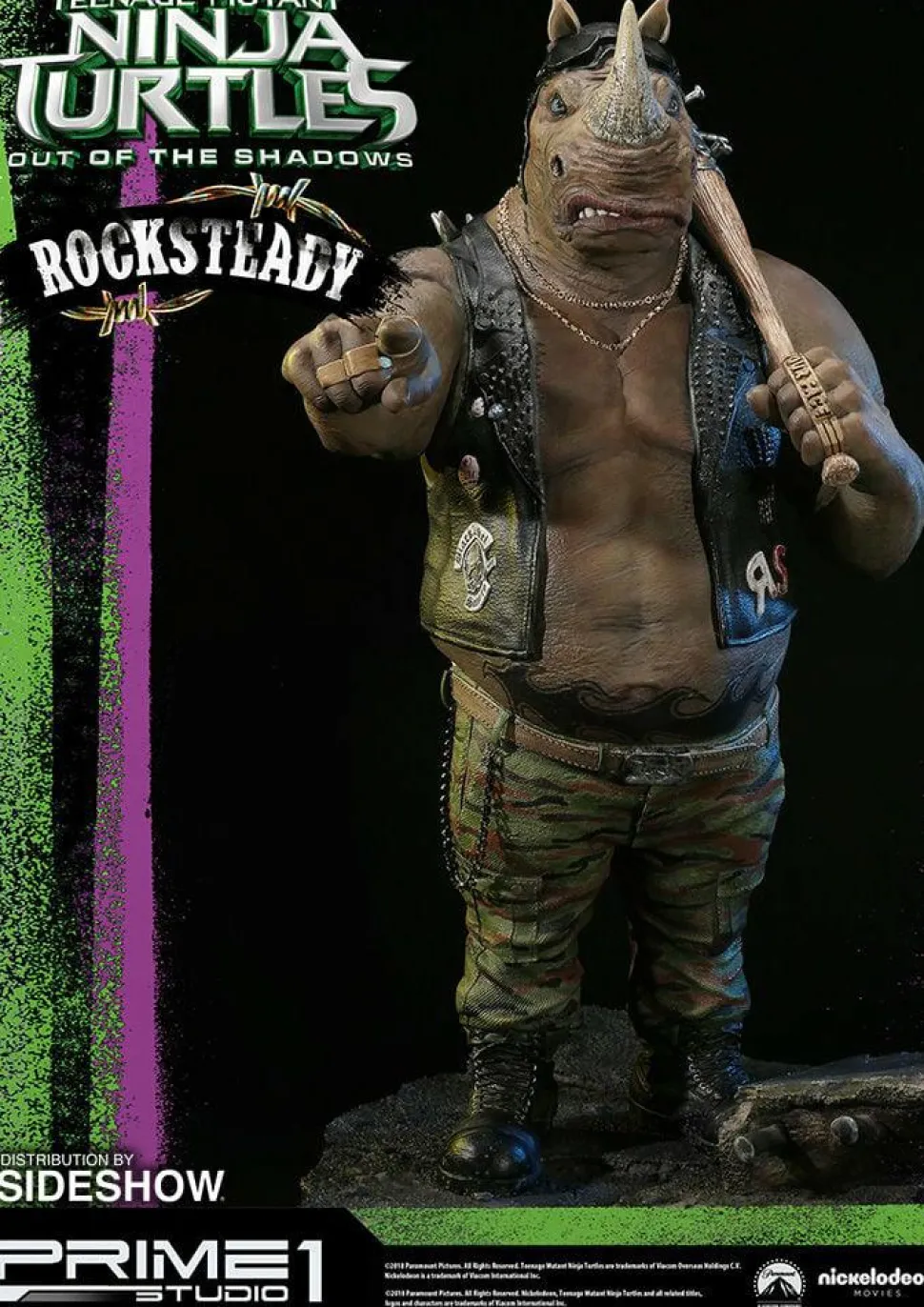 Teenage Mutant Ninja Turtles 2: Out of the Shadows - Rocksteady 21” Statue