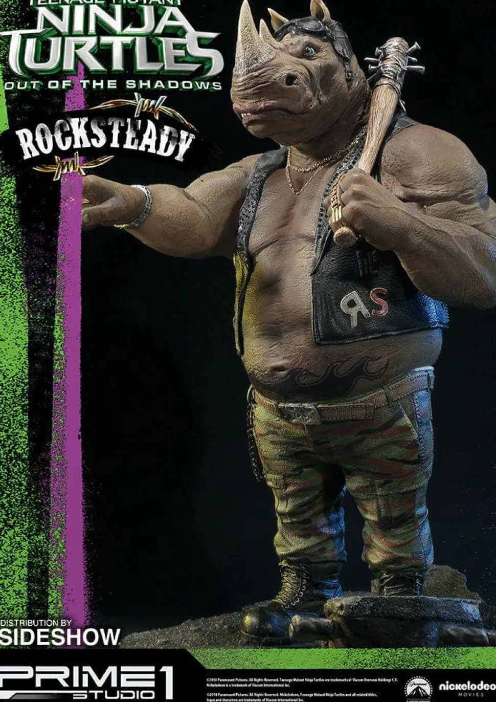 Teenage Mutant Ninja Turtles 2: Out of the Shadows - Rocksteady 21” Statue