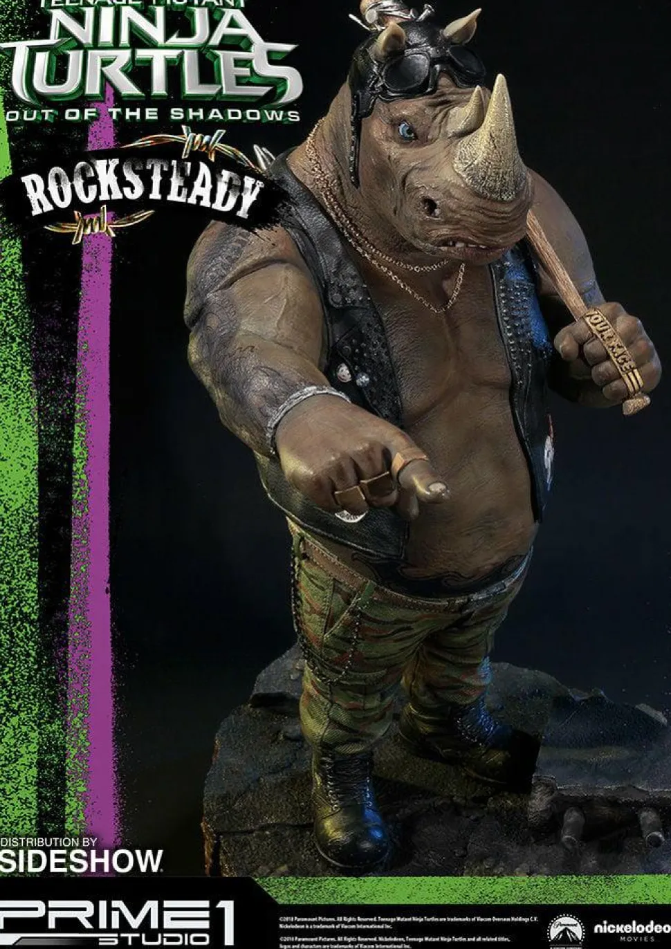 Teenage Mutant Ninja Turtles 2: Out of the Shadows - Rocksteady 21” Statue