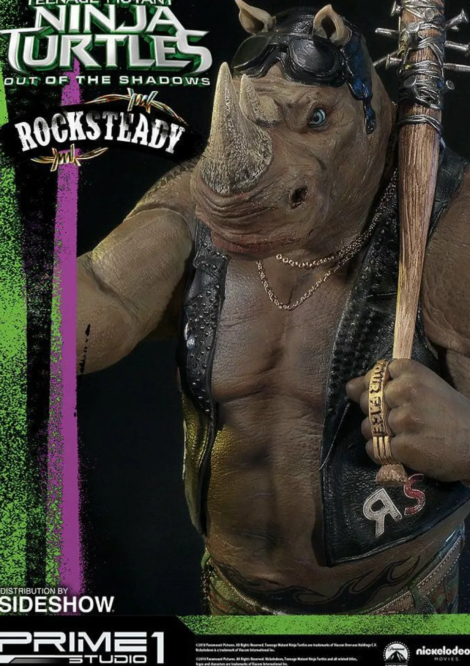 Teenage Mutant Ninja Turtles 2: Out of the Shadows - Rocksteady 21” Statue