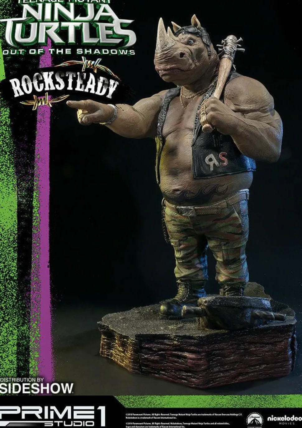Teenage Mutant Ninja Turtles 2: Out of the Shadows - Rocksteady 21” Statue