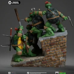 Teenage Mutant Ninja Turtles - Issue #1 Kevin Eastman Cover Version Deluxe 1/10th Scale Diorama Statue