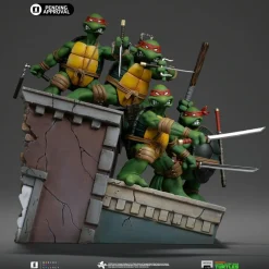 Teenage Mutant Ninja Turtles - Issue #1 Kevin Eastman Cover Version Deluxe 1/10th Scale Diorama Statue