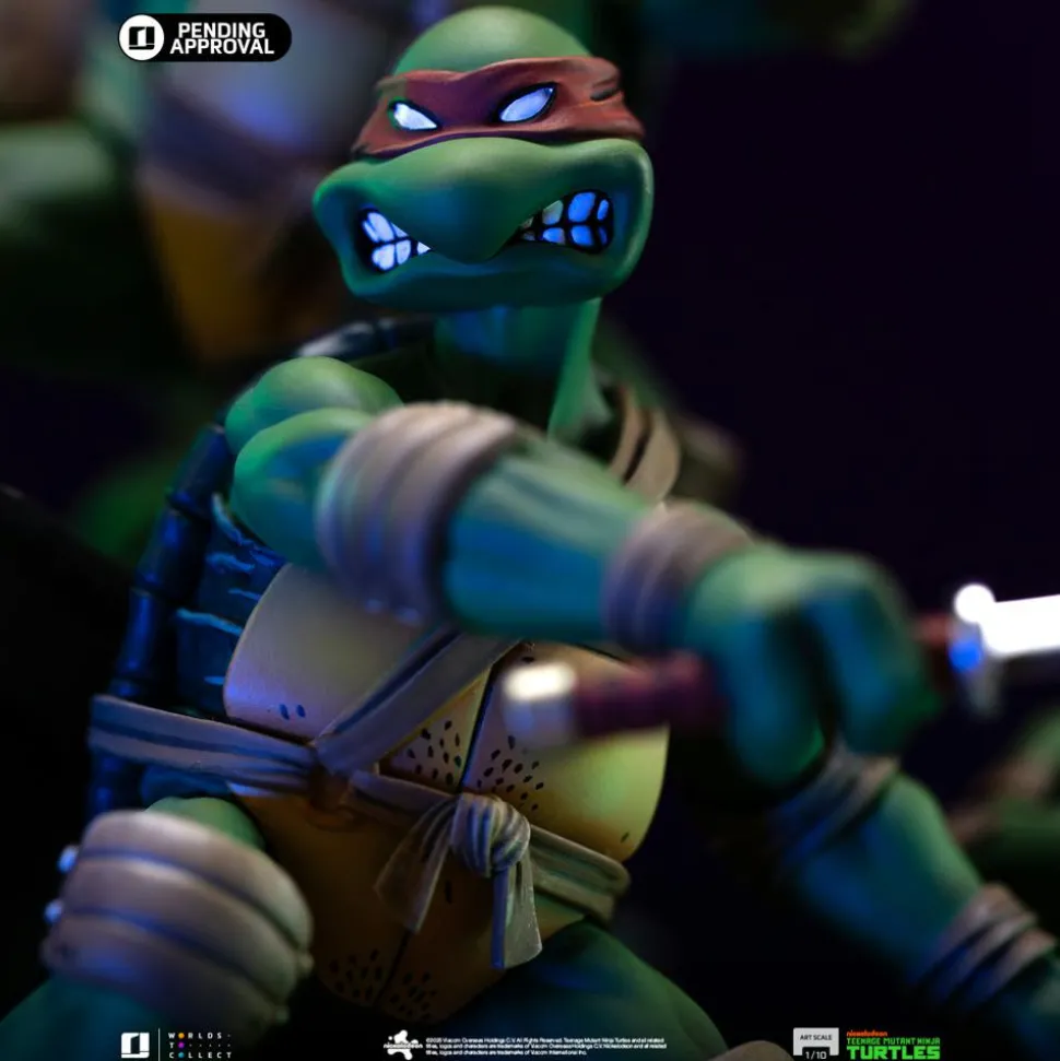 Teenage Mutant Ninja Turtles - Issue #1 Kevin Eastman Cover Version Deluxe 1/10th Scale Diorama Statue